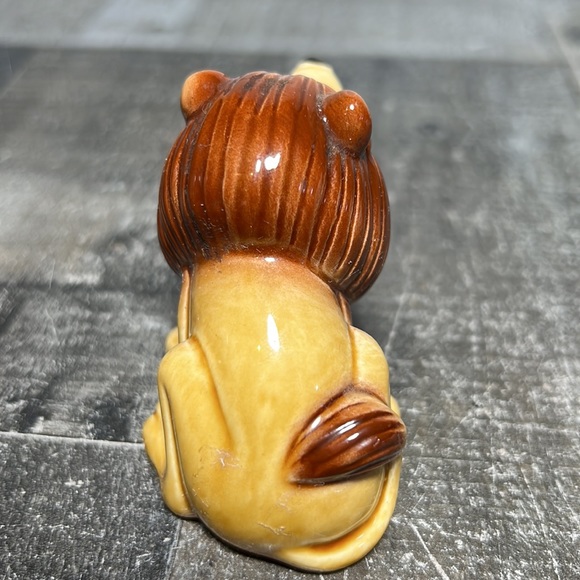 Vintage Newcrest Hand Painted Lion and Friend Made in Japan - Picture 4 of 11